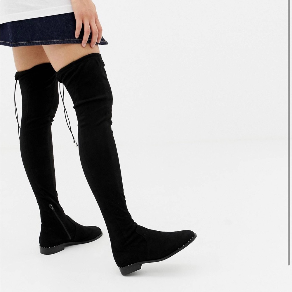 Kaska Flat Over-the-knee Boots